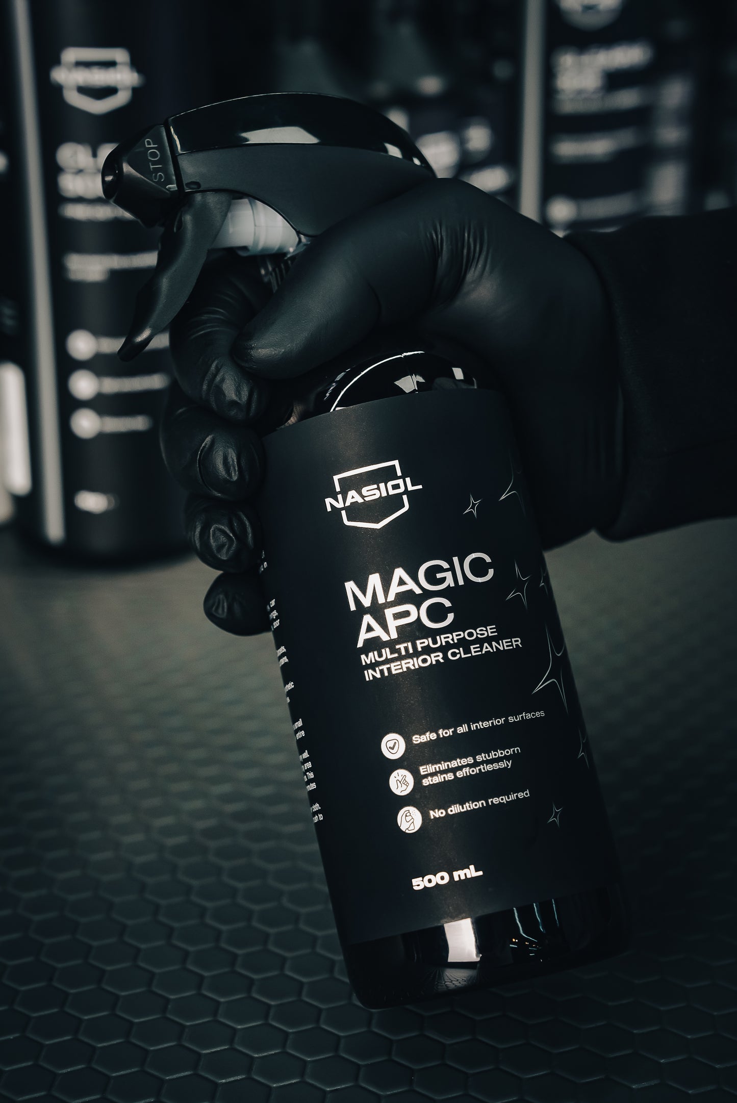 Nasiol Magic APC – Multifunktionaler Innenraumreiniger (500 ml) Gebrauchsfertig, kraftvoll & sicher für alle Oberflächen