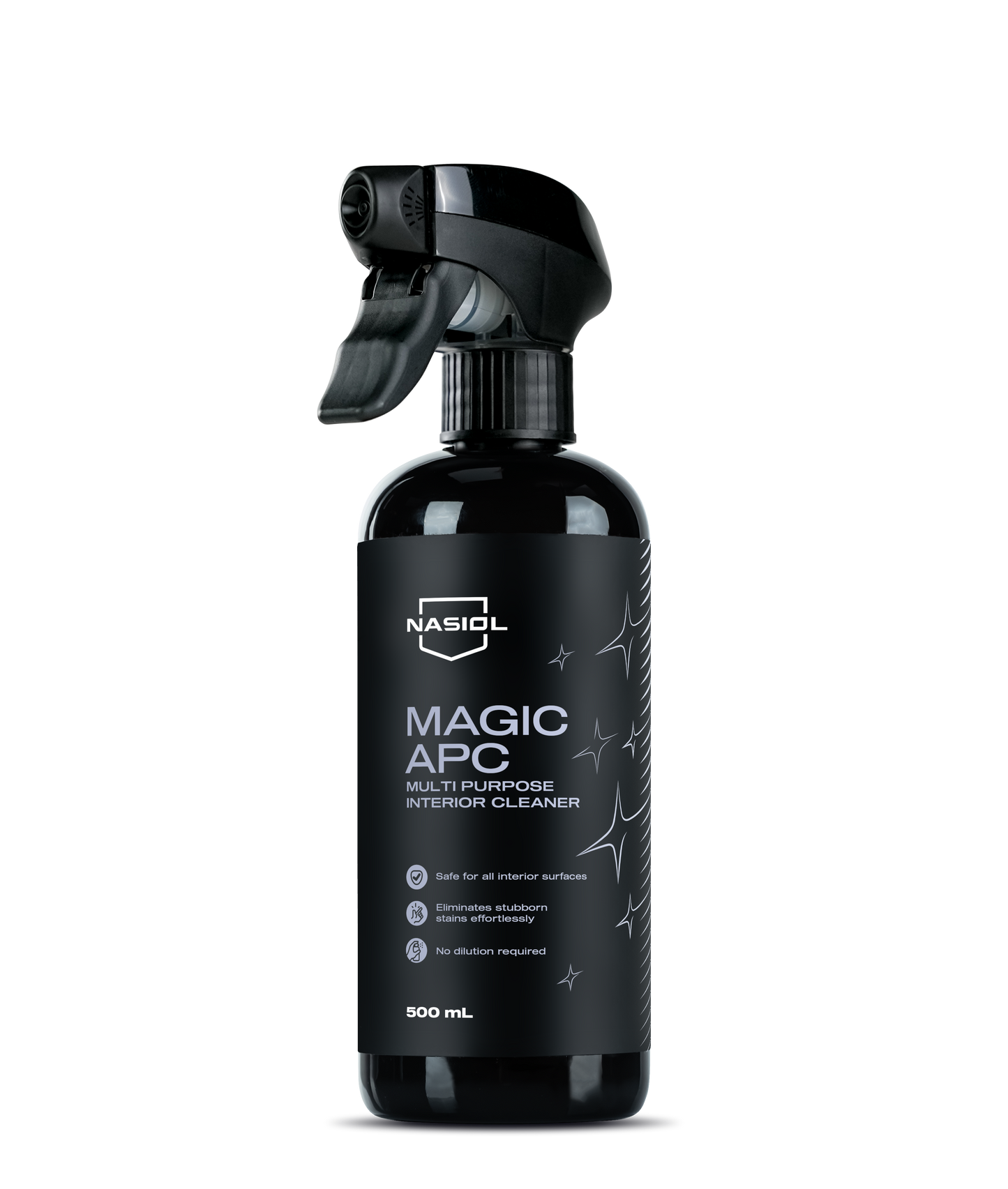 Nasiol Auto Innenraum Pflege Set - 5 Teilig Reinigungs- & Schutzbundle für Cockpit, Kunststoff & Textilien