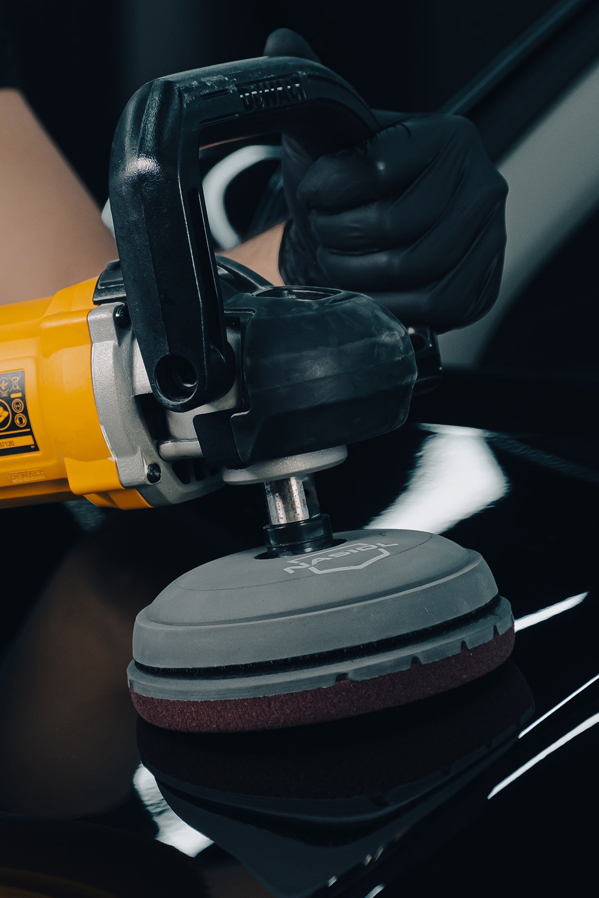 Nasiol Velcro Backing Plate – Klett-Stützteller mit Air Channel System (125–145 mm) Hitzebeständiger Premium-Stützteller für professionelle Polierarbeiten