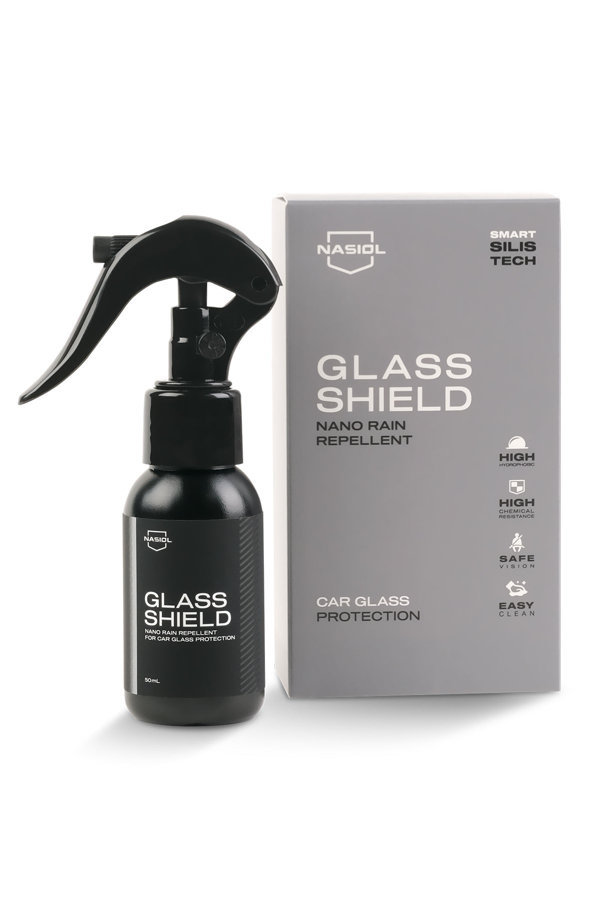 Nasiol GlasShield - Nano Regen Abweiser - 50ml