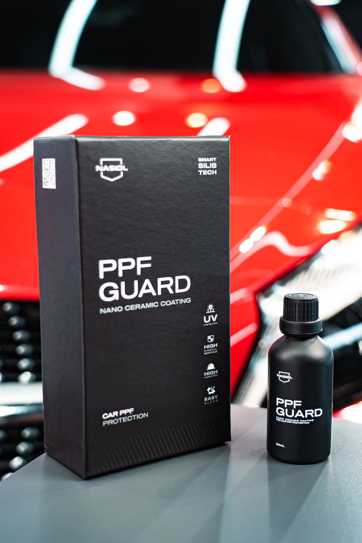 Nasiol PPF Guard – Nano-Keramik-Beschichtung für ultimativen Lack- und Folienschutz - 50 mL