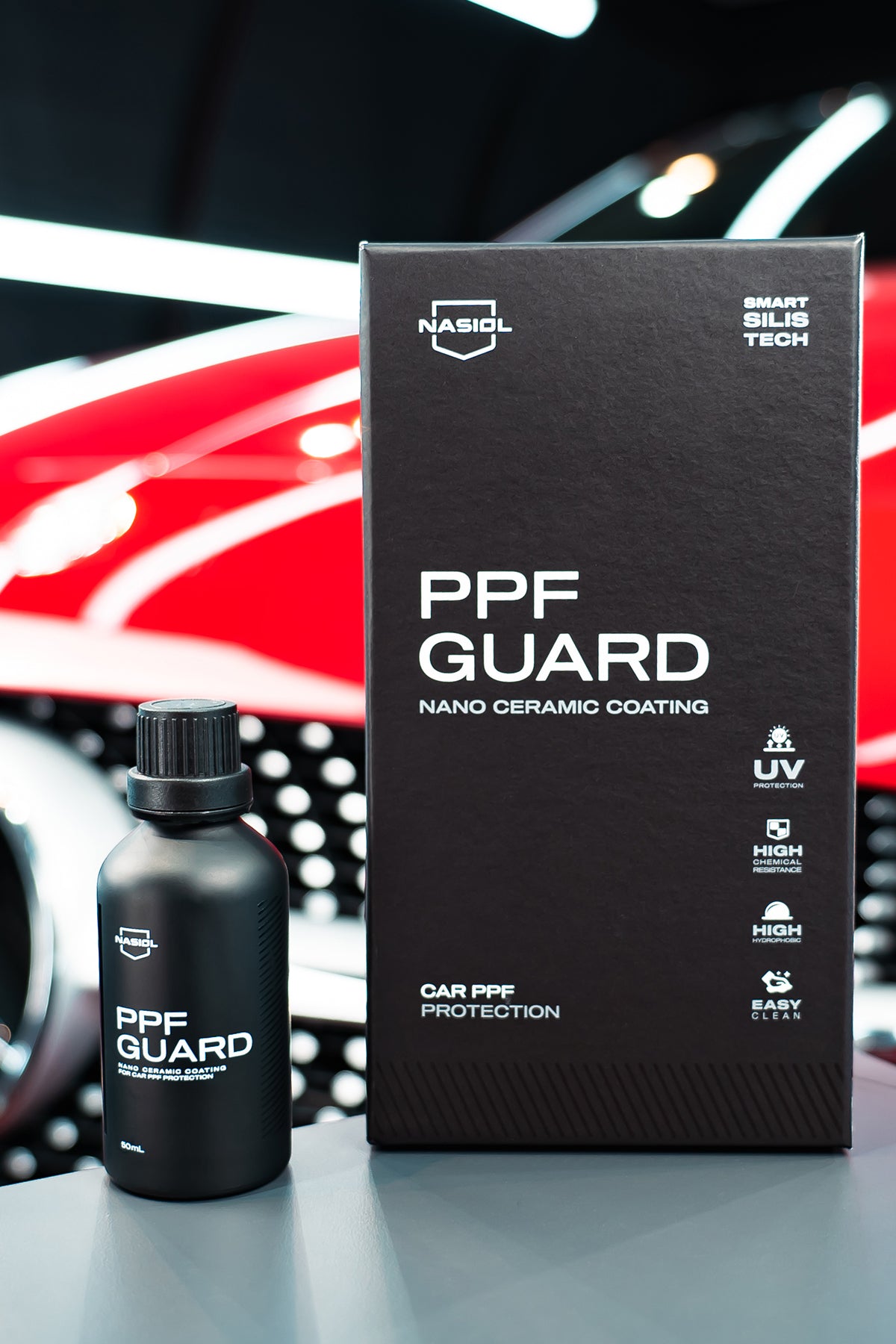 Nasiol PPF Guard – Nano-Keramik-Beschichtung für ultimativen Lack- und Folienschutz - 50 mL
