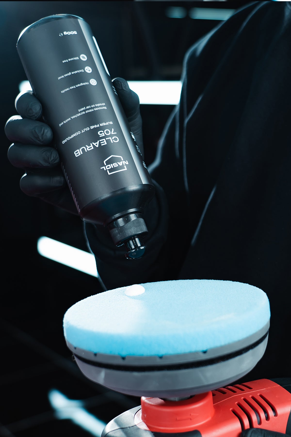 Nasiol Polierpad - Ultra-Feinschleif Polierschwamm - 150 mm