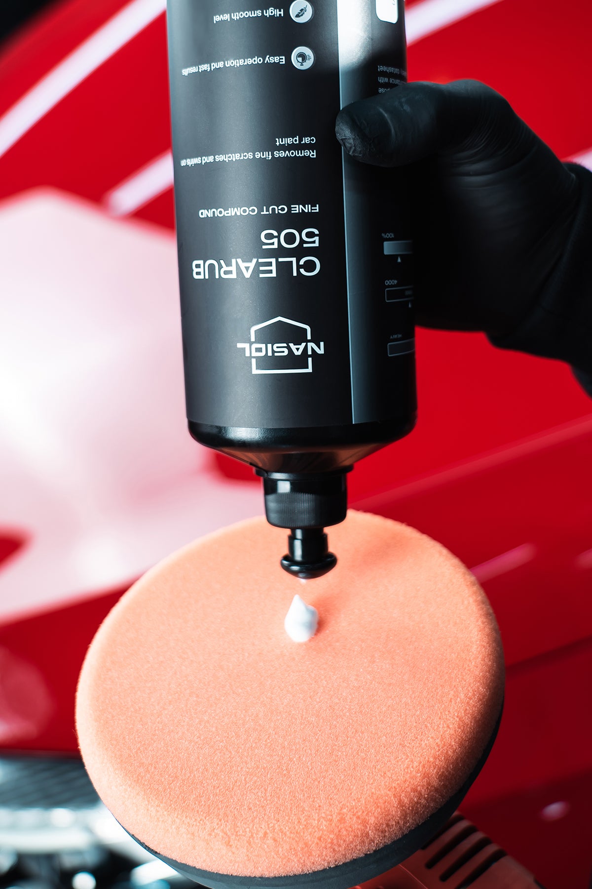 Nasiol Polierpad - Medium Cut Polierschwamm - 150 mm