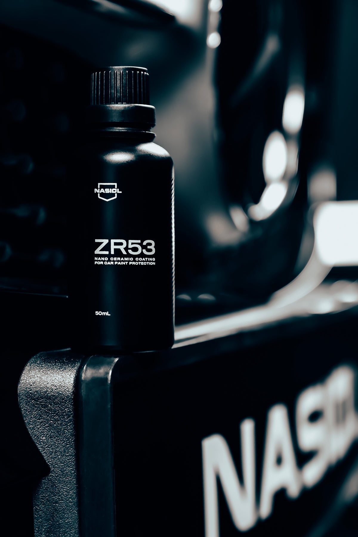 Nasiol ZR53 50 mL Set – Premium 10H Keramikversiegelung für professionellen 1-Step Lack- & Kunststoffschutz