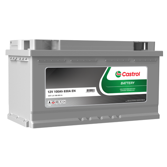 Castrol 12V 100 Ah Autobatterie Starterbatterie 95Ah 88Ah 90Ah 92Ah