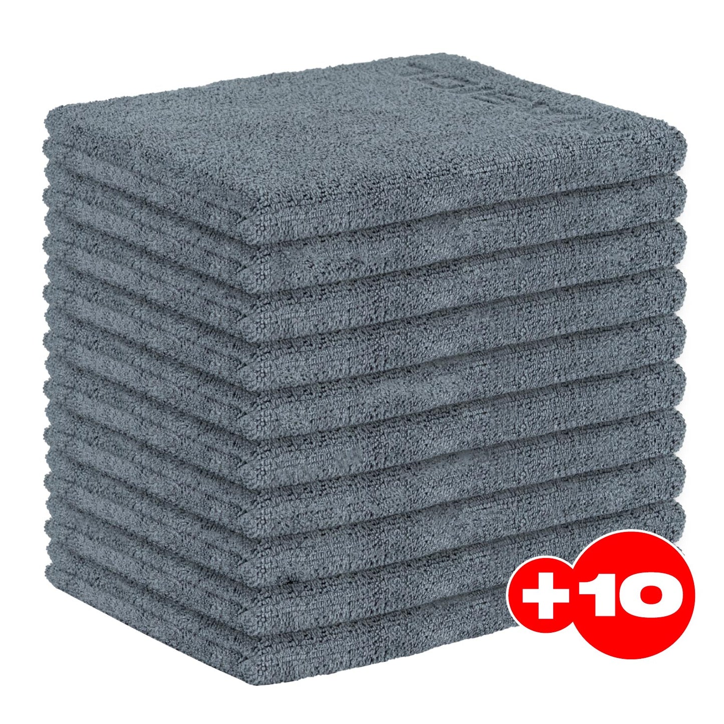 Nasiol Mikrofaser-Tuch - 10 Stück - Wipe & Buff