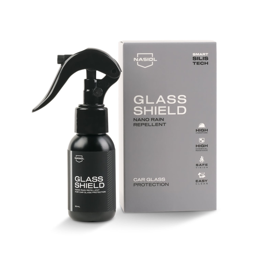 Nasiol GlassShield 50 ml – Hydrophober Nano Regenabweiser für maximale Klarheit & Sicherheit