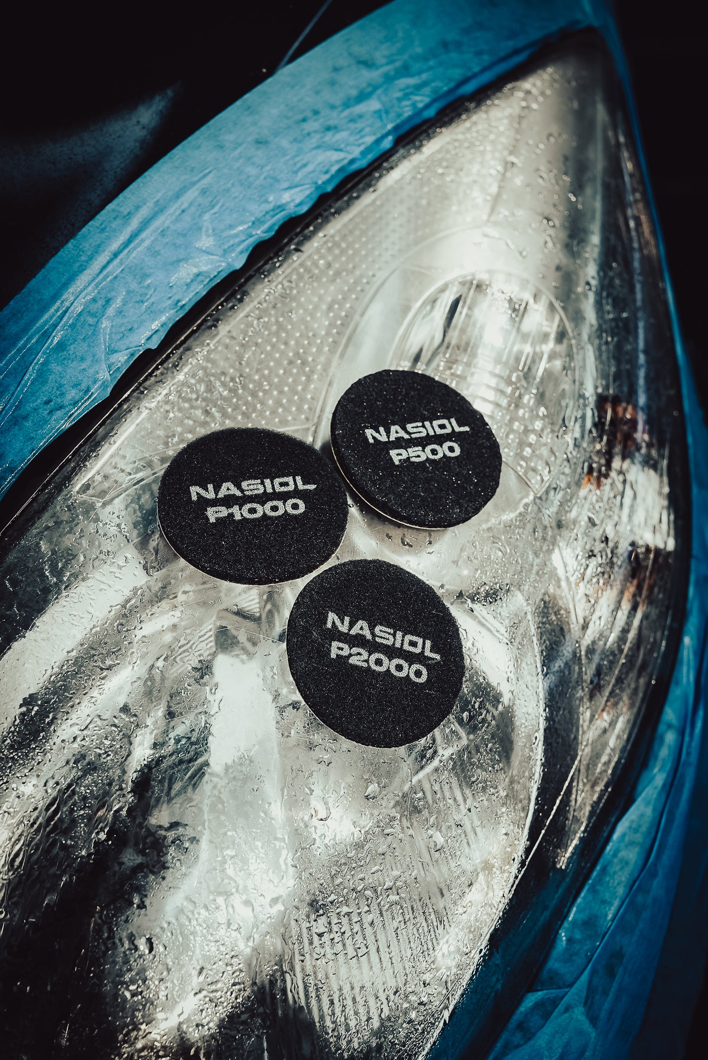 Nasiol Headlight Restorer Kit – Scheinwerfer-Aufbereitungsset - 10 mL