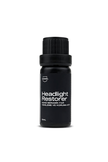 Nasiol Headlight Restorer Kit – Scheinwerfer-Aufbereitungsset - 10 mL