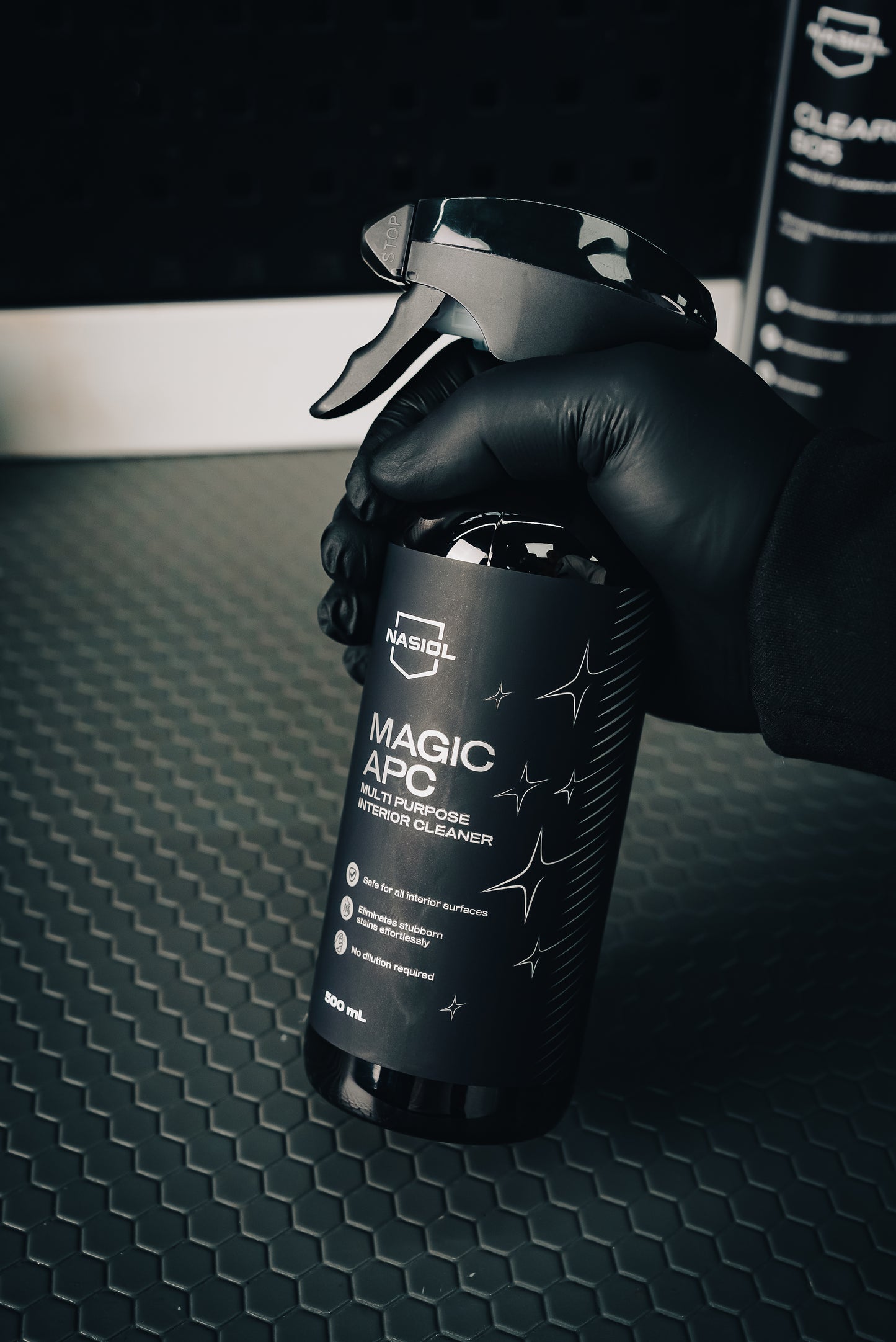 Nasiol Auto Innenraum Pflege Set - 5 Teilig Reinigungs- & Schutzbundle für Cockpit, Kunststoff & Textilien