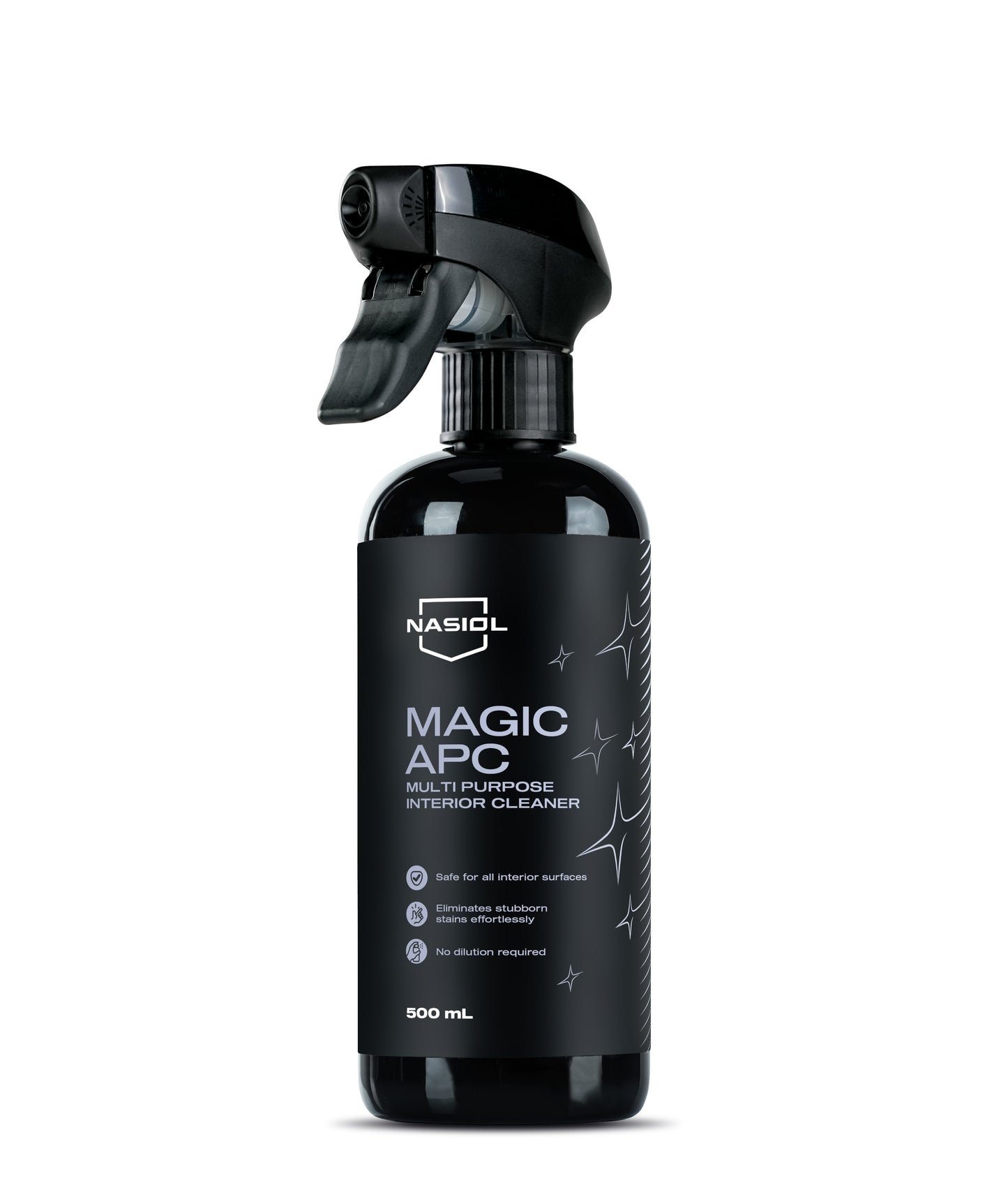 Nasiol Magic APC – Multifunktionaler Innenraumreiniger (500 ml)  Gebrauchsfertig, kraftvoll & sicher für alle Oberflächen
