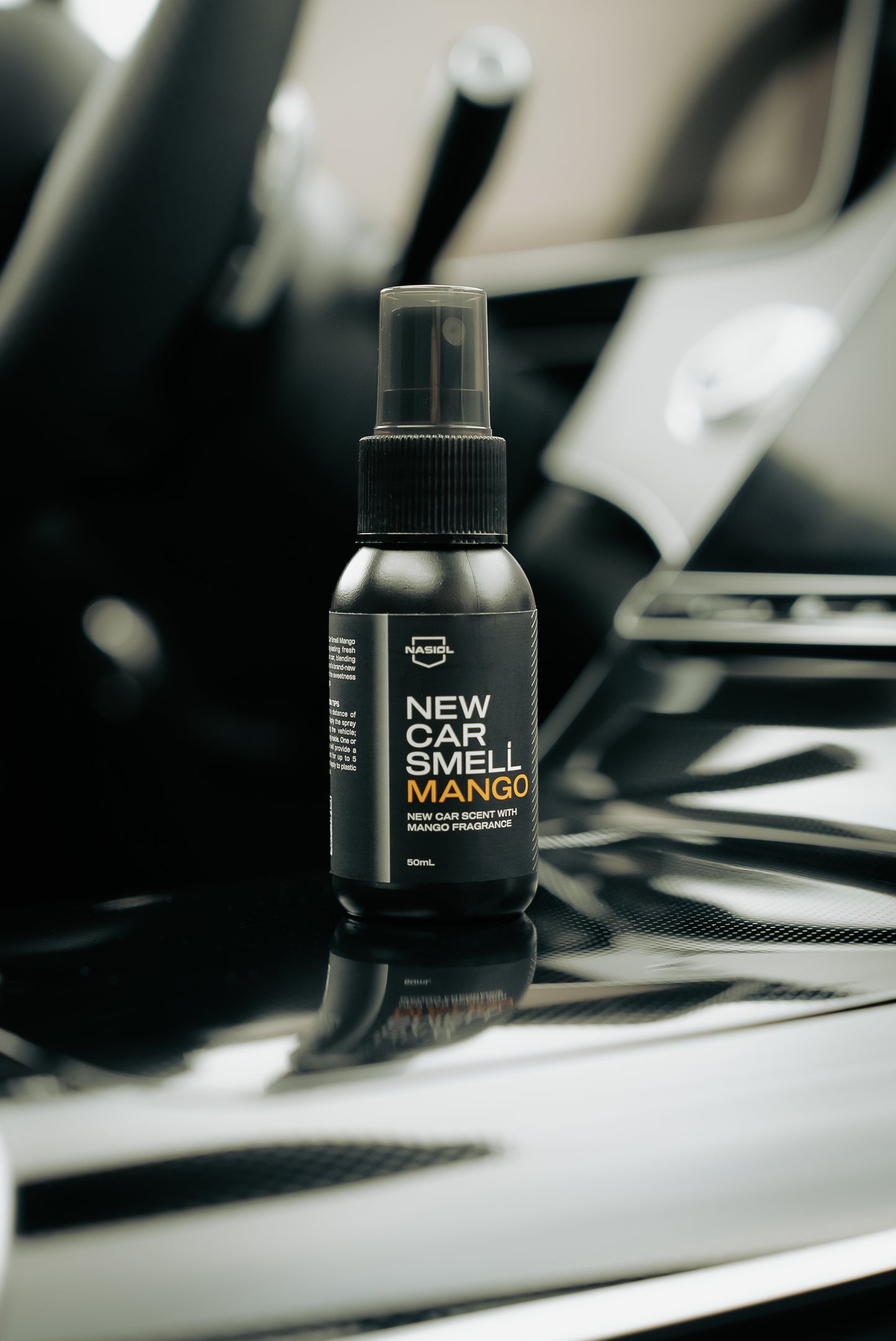 Nasiol New Car Smell Mango – Frischer Neuwagen-Geruch mit exotischem Mangoduft - 50 mL