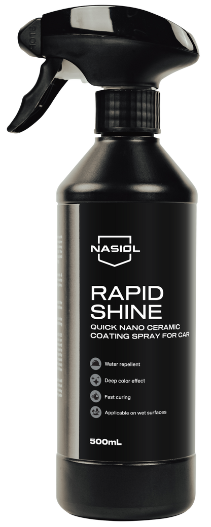 Nasiol RAPIDSHINE - Schnelles Nano-Keramik- Beschichtungsspray - 500 mL