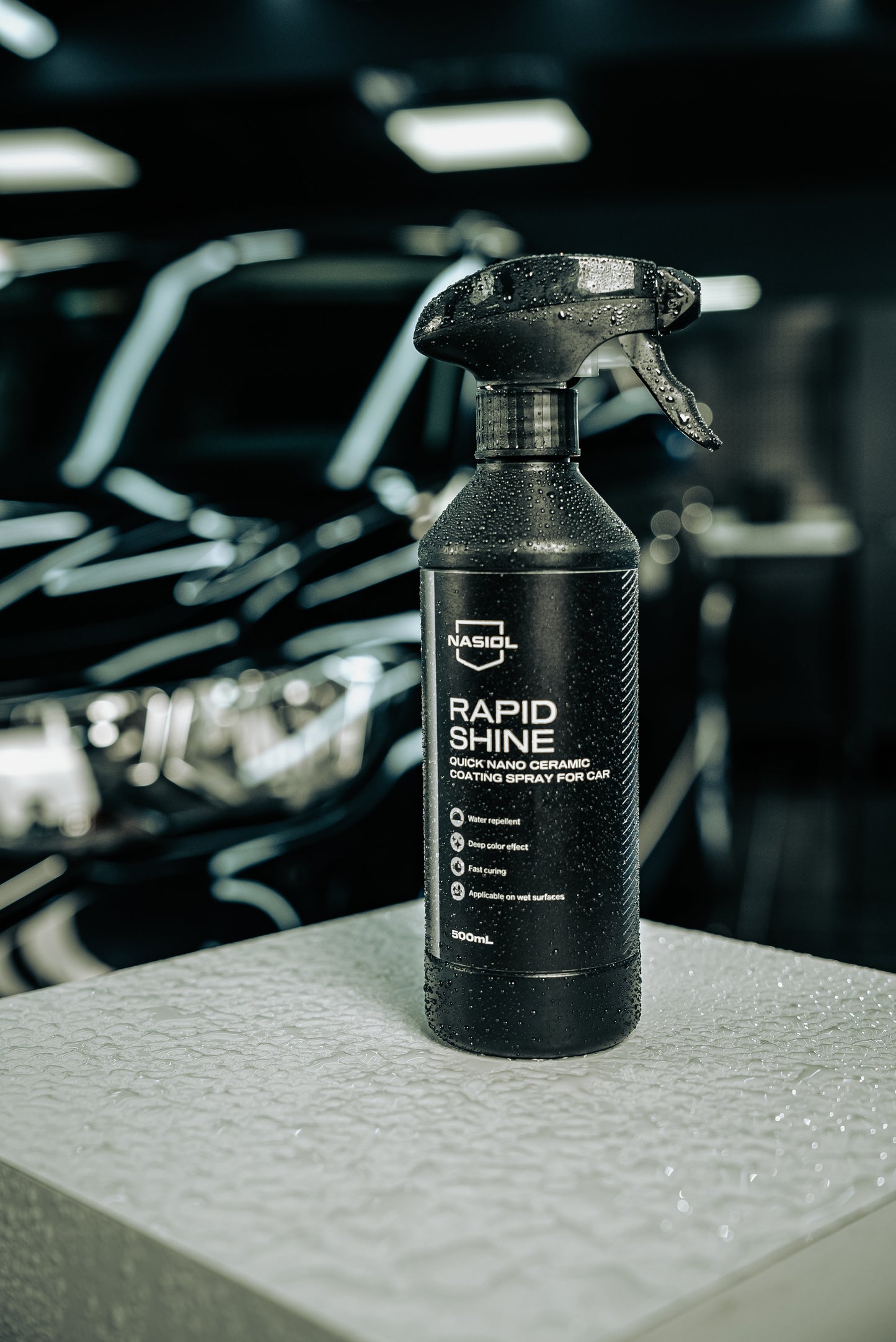 Nasiol RAPIDSHINE - Schnelles Nano-Keramik- Beschichtungsspray - 500 mL