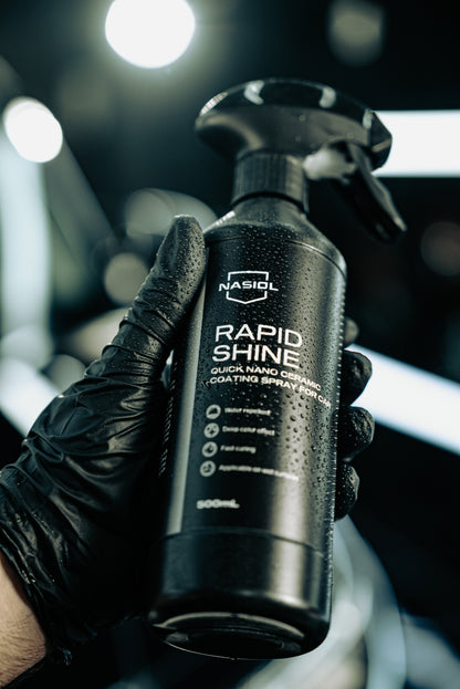 Nasiol RAPIDSHINE - Schnelles Nano-Keramik- Beschichtungsspray - 500 mL