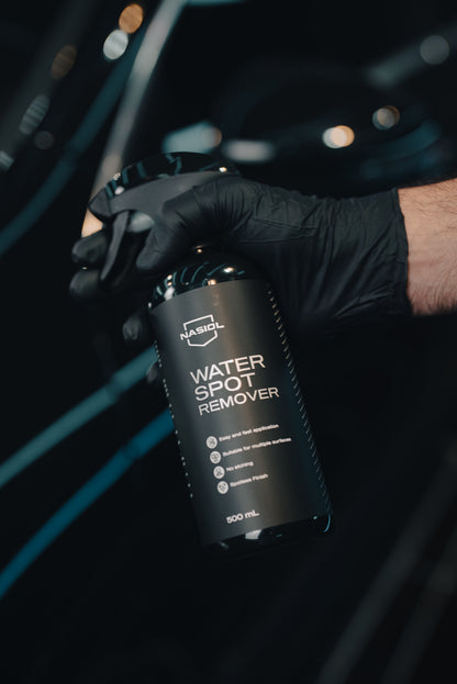 Nasiol Water Spot Remover Wasserflecken Entferner (500 ml)  Effektive Entfernung von Wasserflecken, Salzrückständen & Mineralablagerungen – ohne Polieren