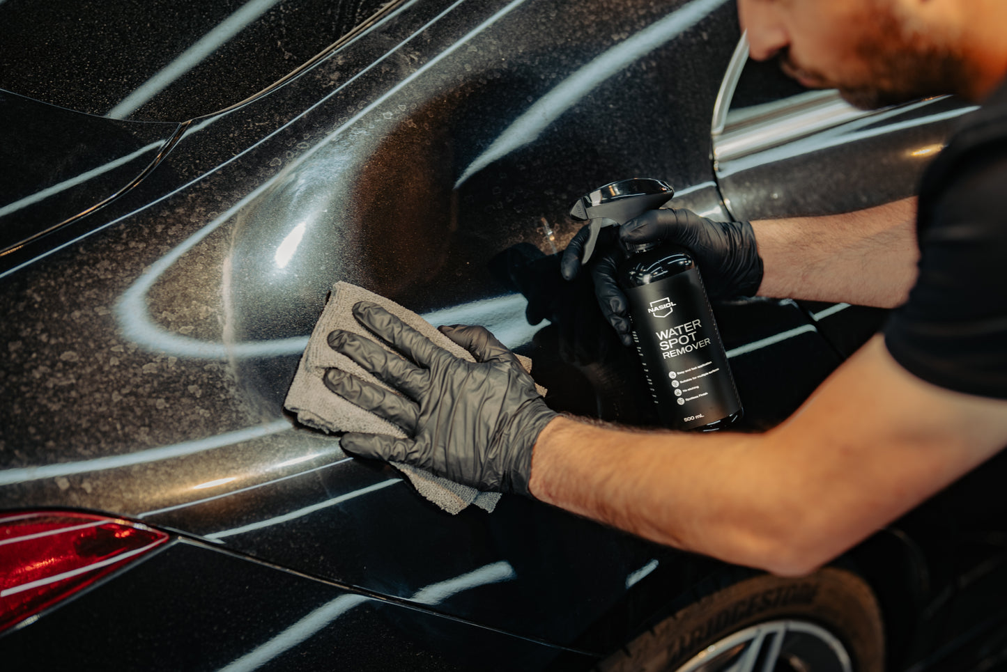 Nasiol Water Spot Remover Wasserflecken Entferner (500 ml)  Effektive Entfernung von Wasserflecken, Salzrückständen & Mineralablagerungen – ohne Polieren