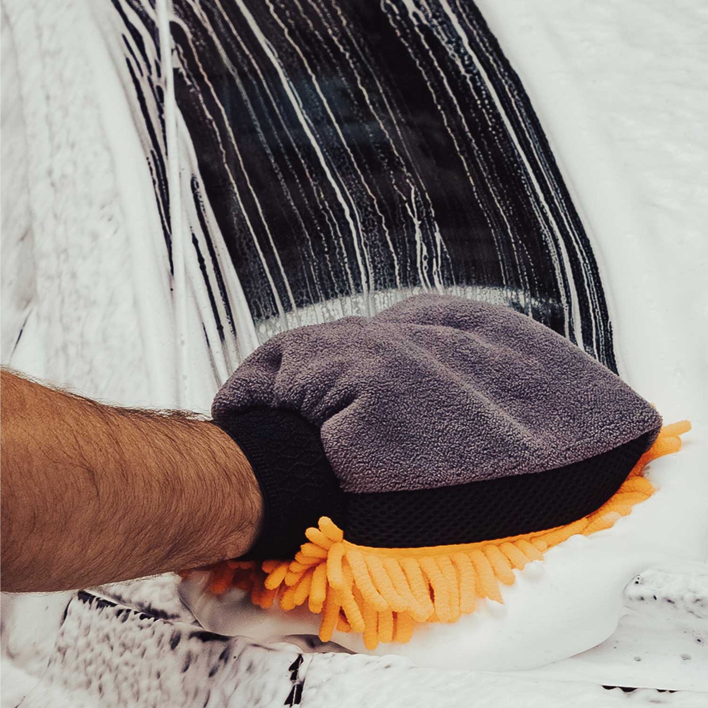 Nasiol Premium Auto-Waschhandschuh – Doppelseitig & ultraweich aus Chenille