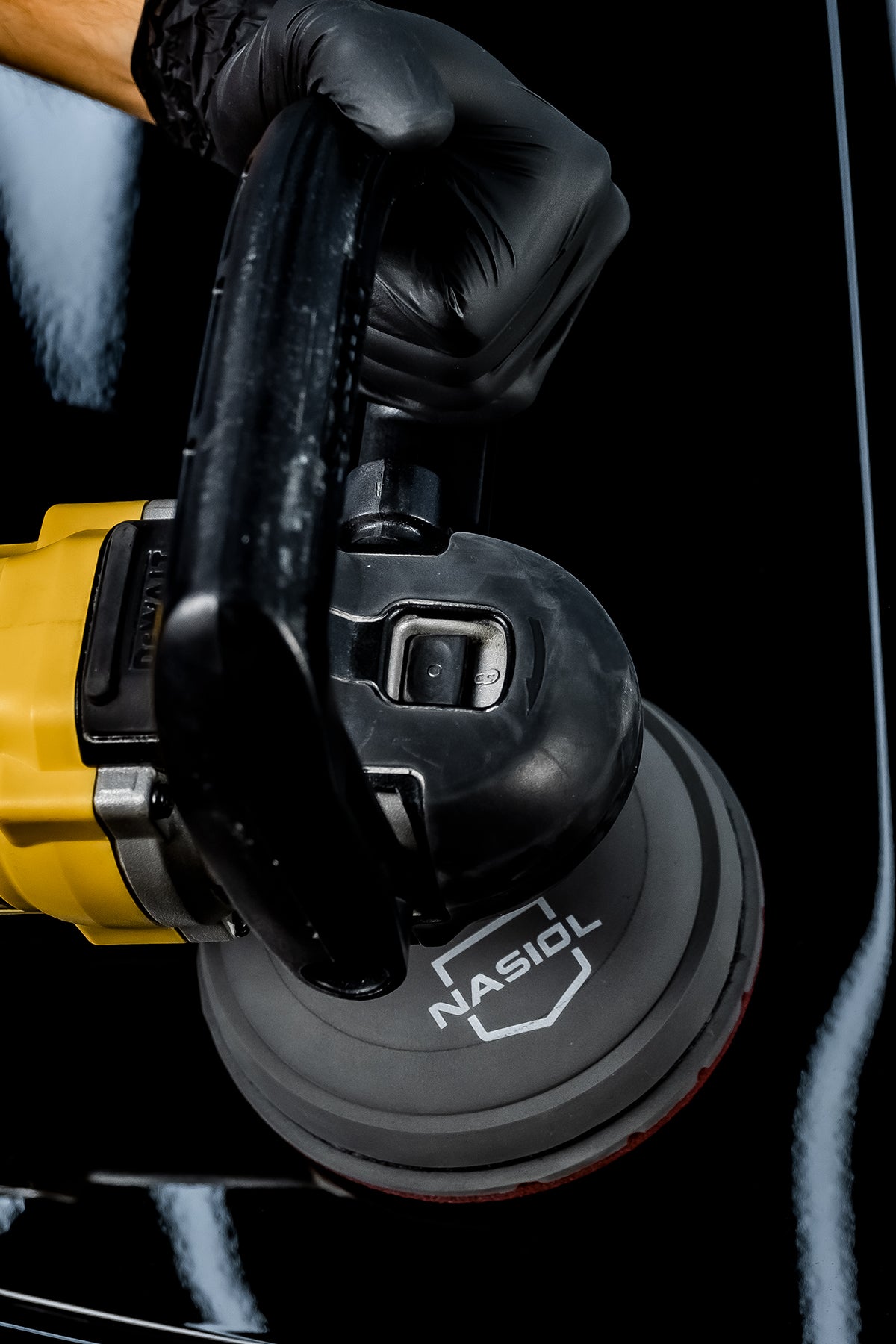 Nasiol Velcro Backing Plate – Klett-Stützteller mit Air Channel System (125–145 mm)  Hitzebeständiger Premium-Stützteller für professionelle Polierarbeiten