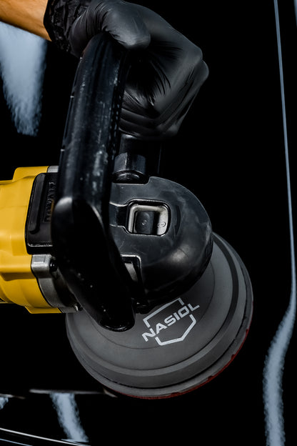 Nasiol Velcro Backing Plate – Klett-Stützteller mit Air Channel System (125–145 mm)  Hitzebeständiger Premium-Stützteller für professionelle Polierarbeiten