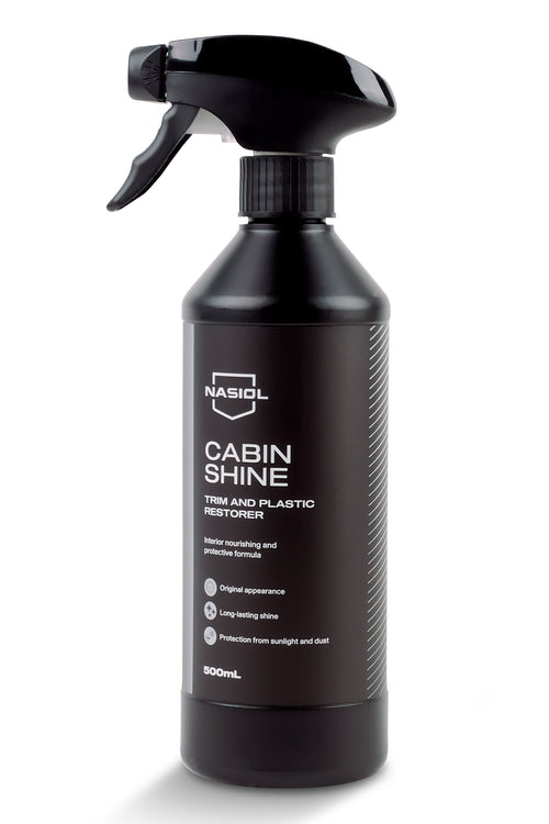 Nasiol CABINSHINE - Kunststoff- & Zierleisten-Auffrischer - 500 mL