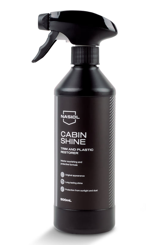 Nasiol CABINSHINE - Kunststoff- & Zierleisten-Auffrischer - 500 mL