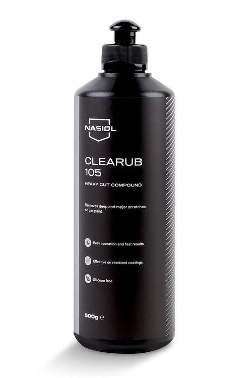 Nasiol CleaRub 105 – Heavy Cut Politur - 500g