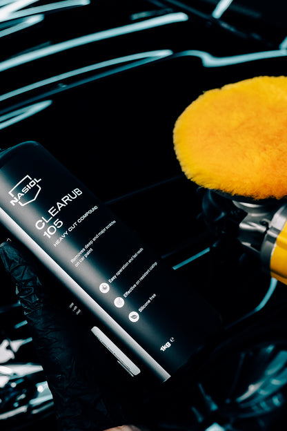 Nasiol CleaRub 105 – Heavy Cut Politur - 500g