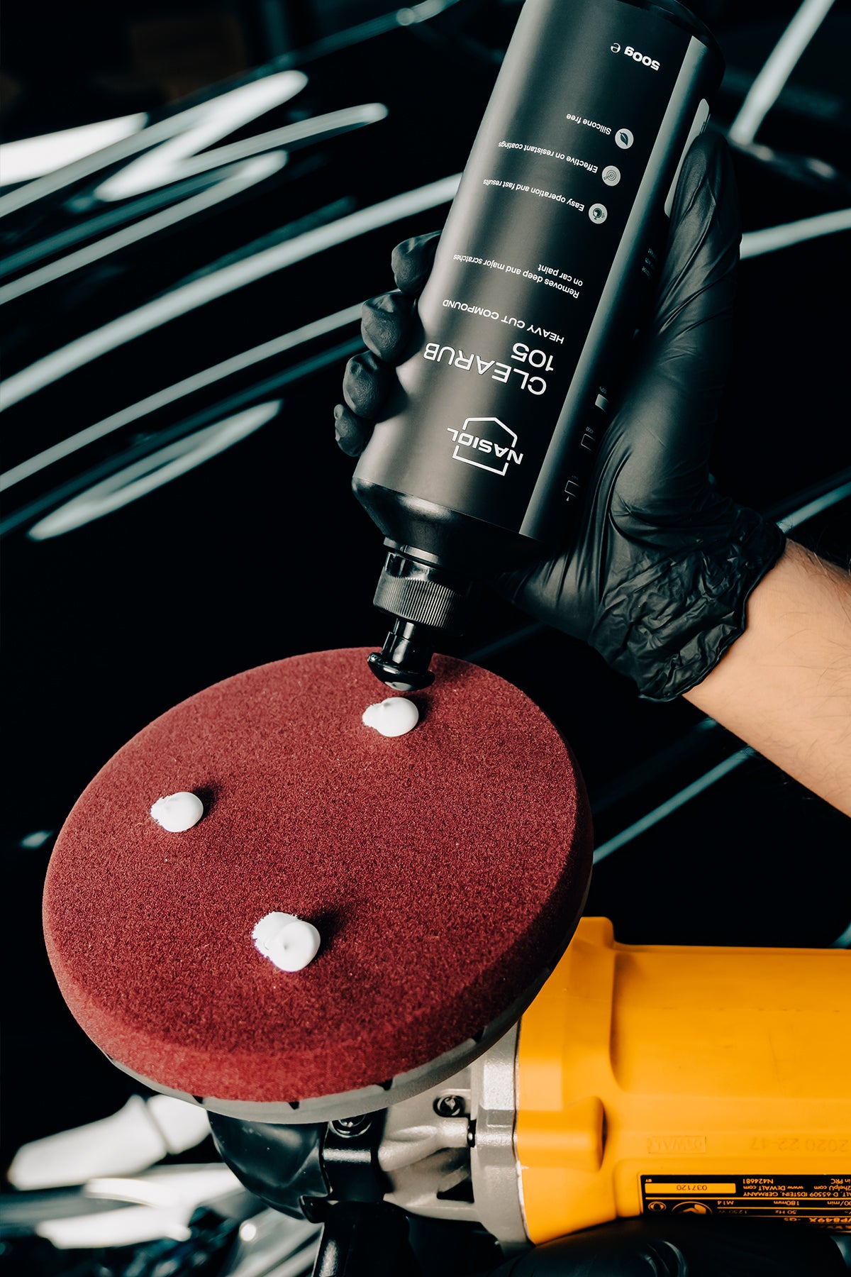 Nasiol CleaRub 105 – Heavy Cut Politur - 500g