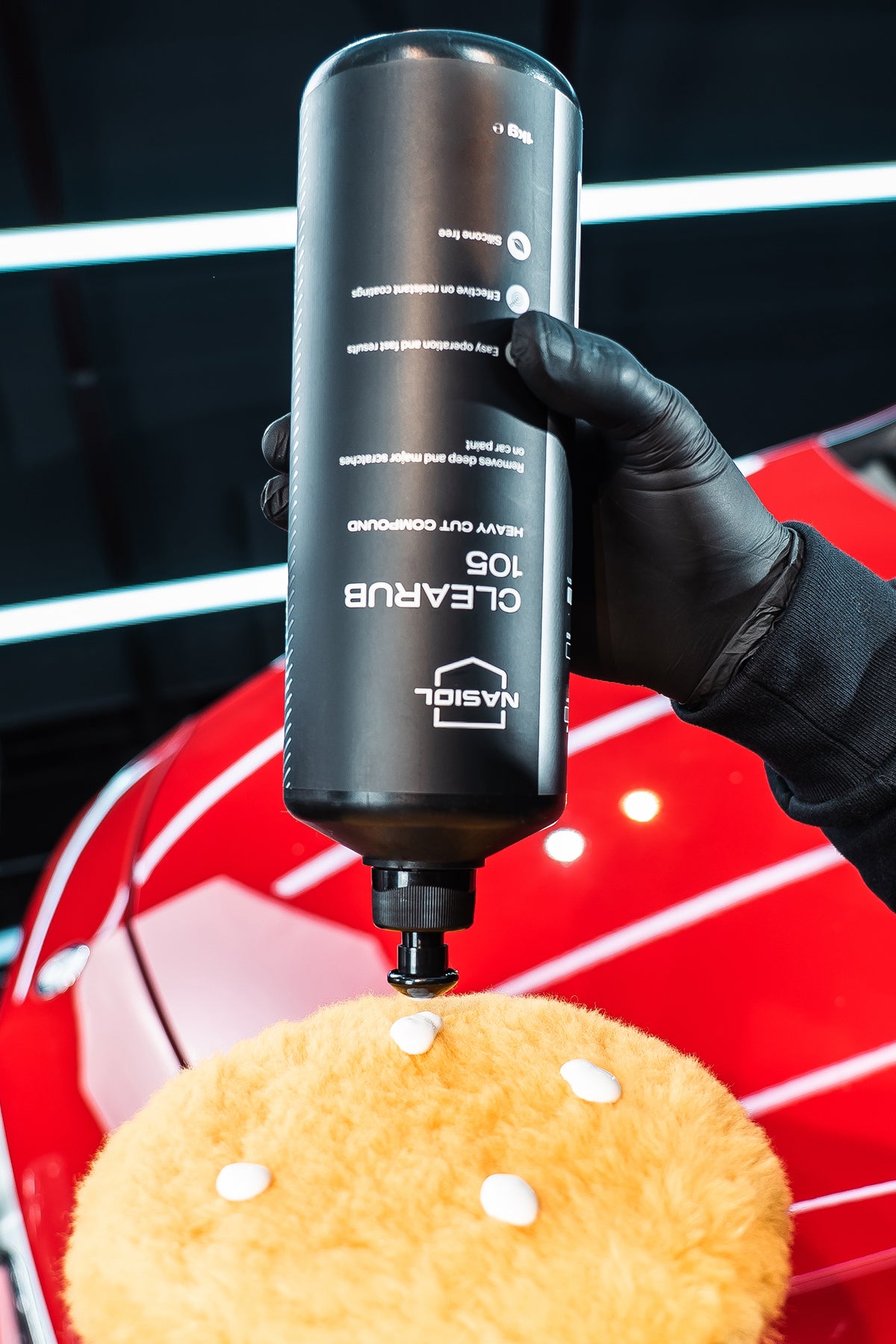 Nasiol CleaRub 105 – Heavy Cut Politur - 500g