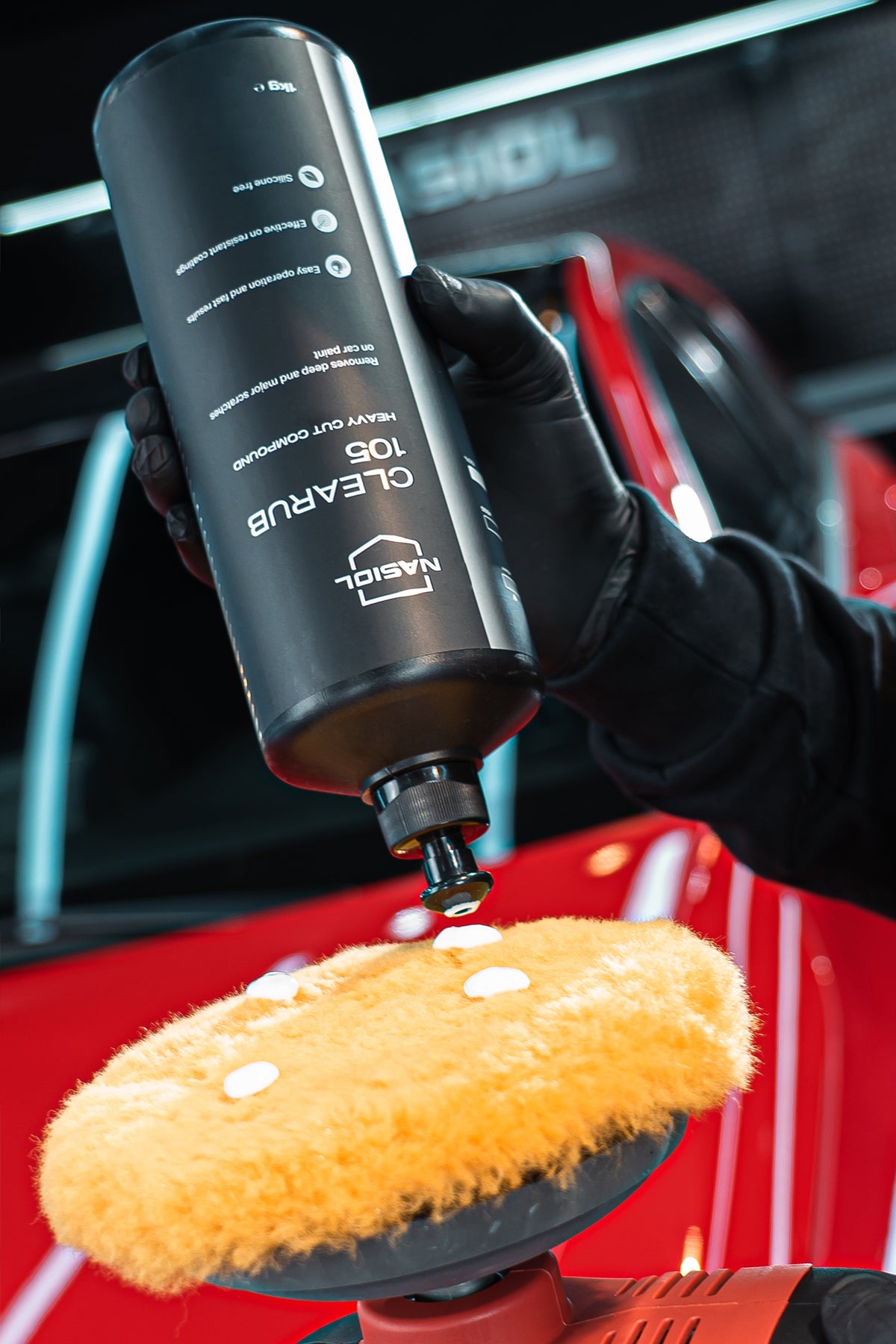 Nasiol CleaRub 105 – Heavy Cut Politur - 500g