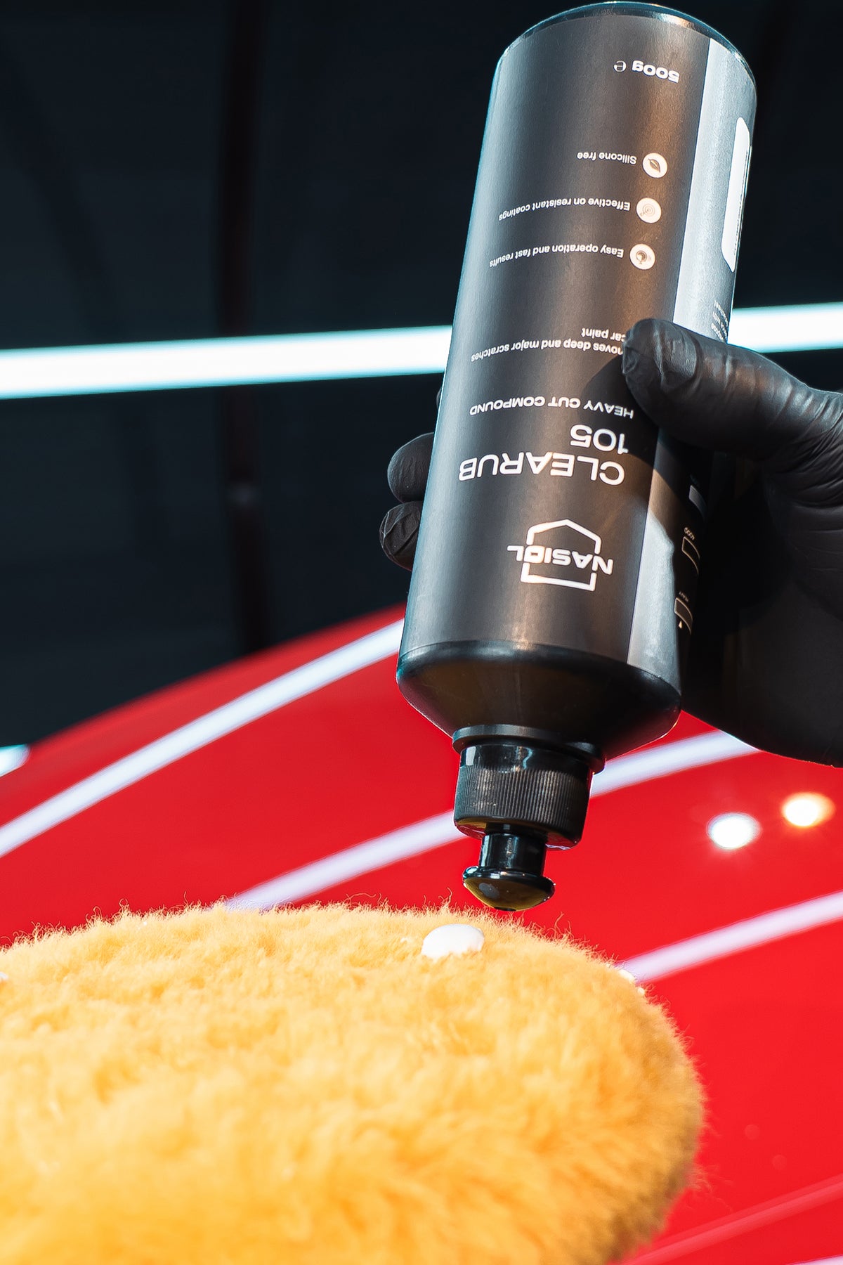 Nasiol CleaRub 105 – Heavy Cut Politur - 500g