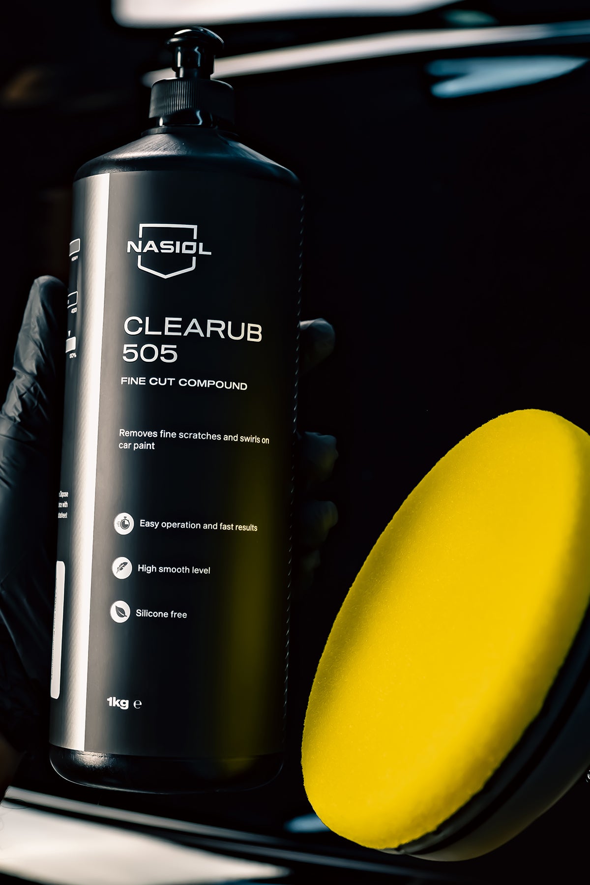 Nasiol Clearub 505 – Premium Fine Cut Politur - 500g