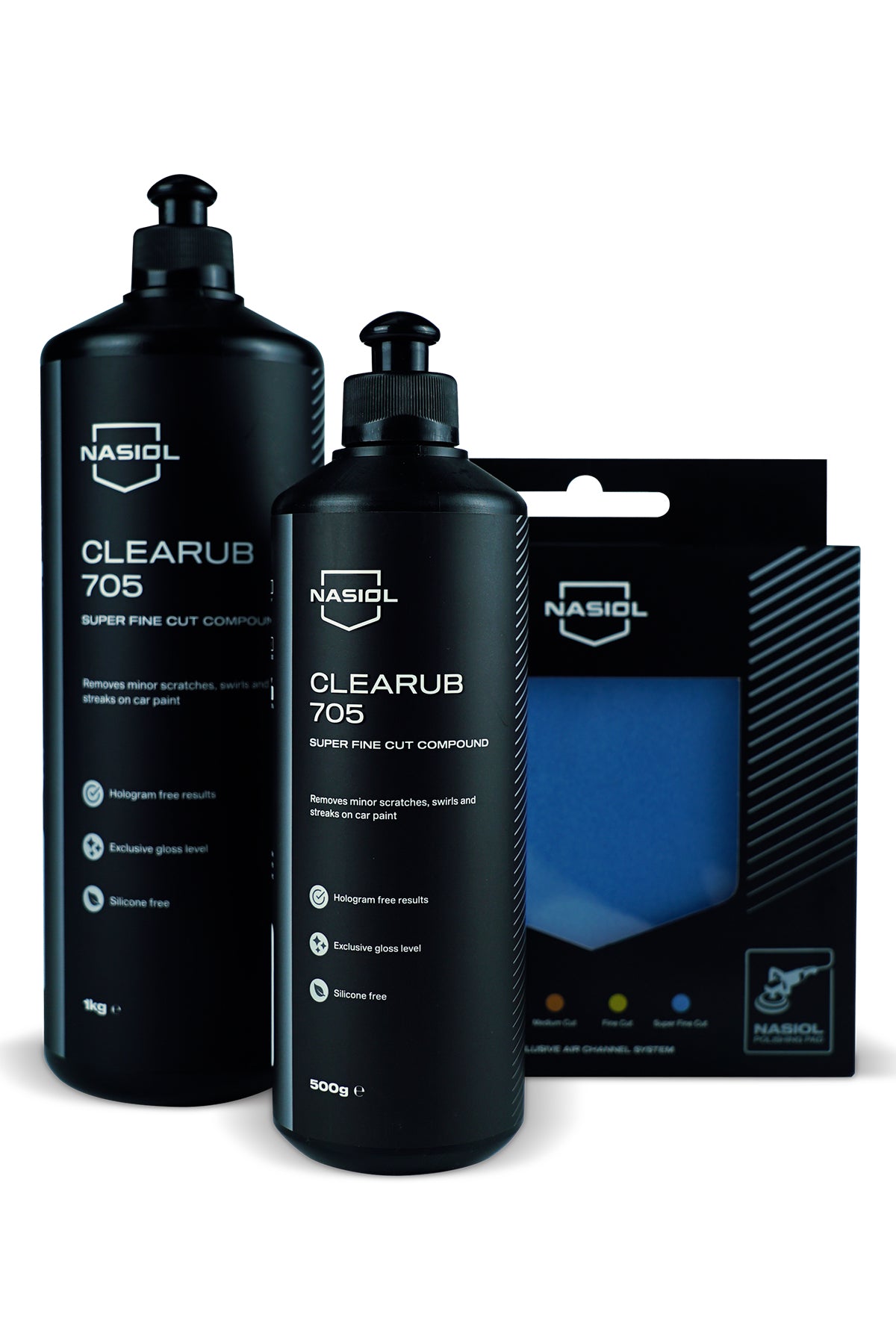 Nasiol CleaRub 705 – Super-Feinschleif-Politur - 500g