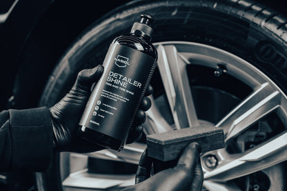 Nasiol DetailerShine - Gummi Reifen Pflege Auffrischer mit Nano Abperleffekt - 500 ml