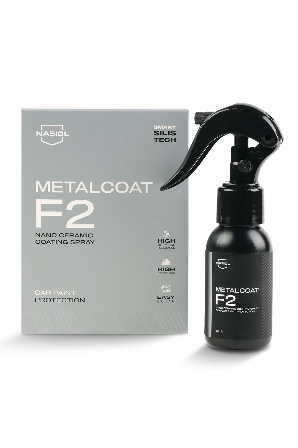 Nasiol Metal COAT F2 – Nano-Keramik-Beschichtungsspray - 50 mL