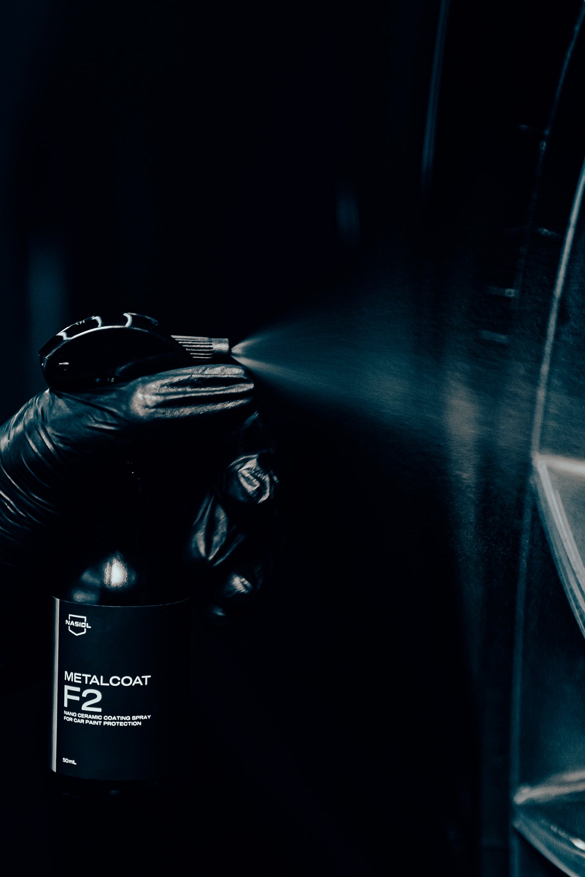 Nasiol Metal COAT F2 – Nano-Keramik-Beschichtungsspray - 50 mL