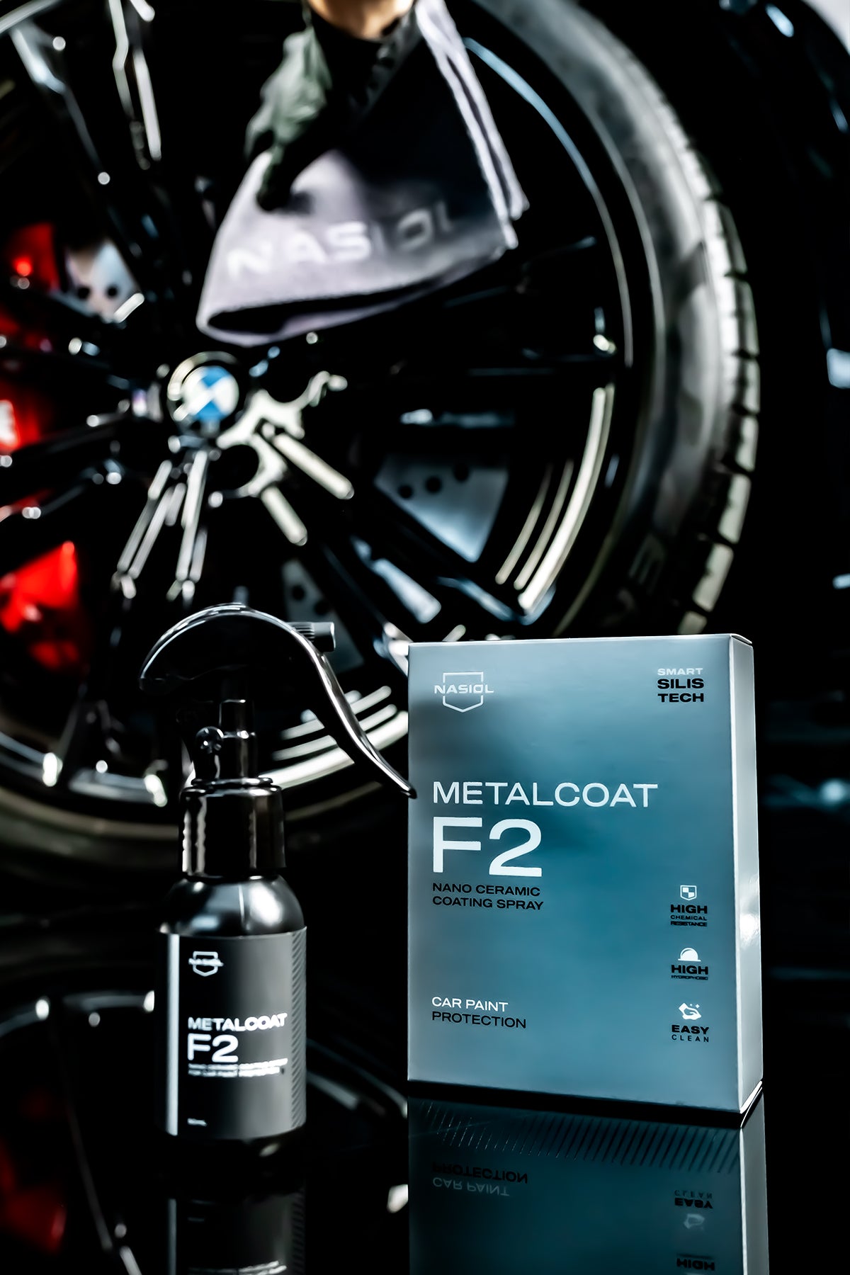 Nasiol Metal COAT F2 – Nano-Keramik-Beschichtungsspray - 50 mL