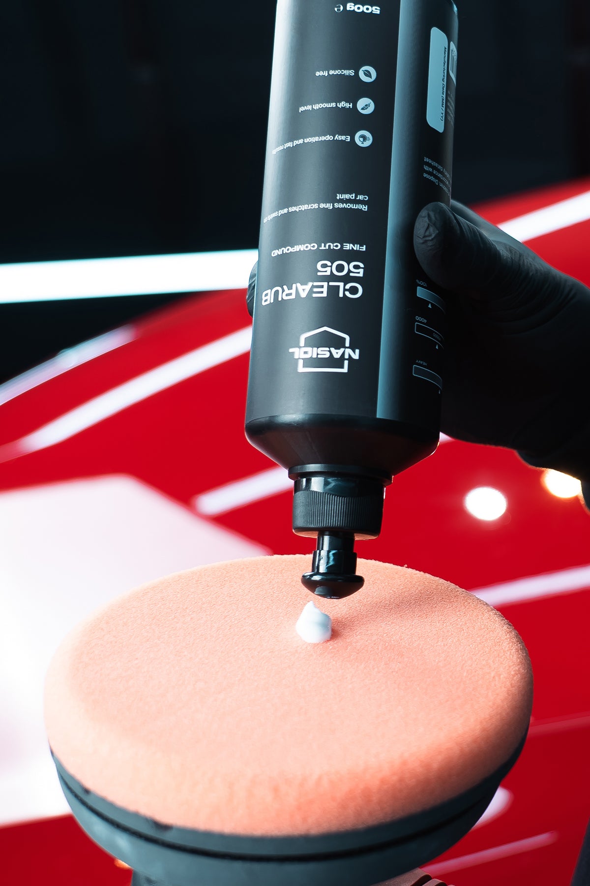 Nasiol Polierpad - Medium Cut Polierschwamm - 150 mm