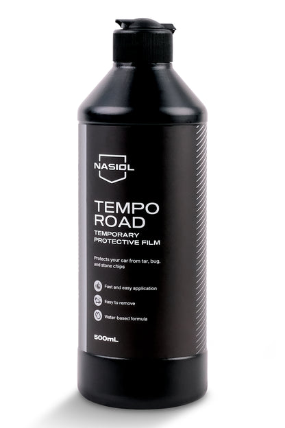 Nasiol TEMPO ROAD – Abziehbare Schutzfolie für Fahrzeuge - Temporäre Lackschutzfolie - 500 mL