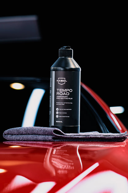 Nasiol TEMPO ROAD – Abziehbare Schutzfolie für Fahrzeuge - Temporäre Lackschutzfolie - 500 mL