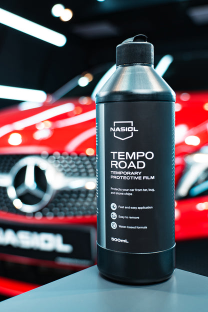 Nasiol TEMPO ROAD – Abziehbare Schutzfolie für Fahrzeuge - Temporäre Lackschutzfolie - 500 mL