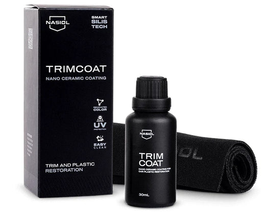 Nasiol TrimCoat - Versiegelung Kunststoff & Gummi - Aufbereitung Restaurierung 30ml